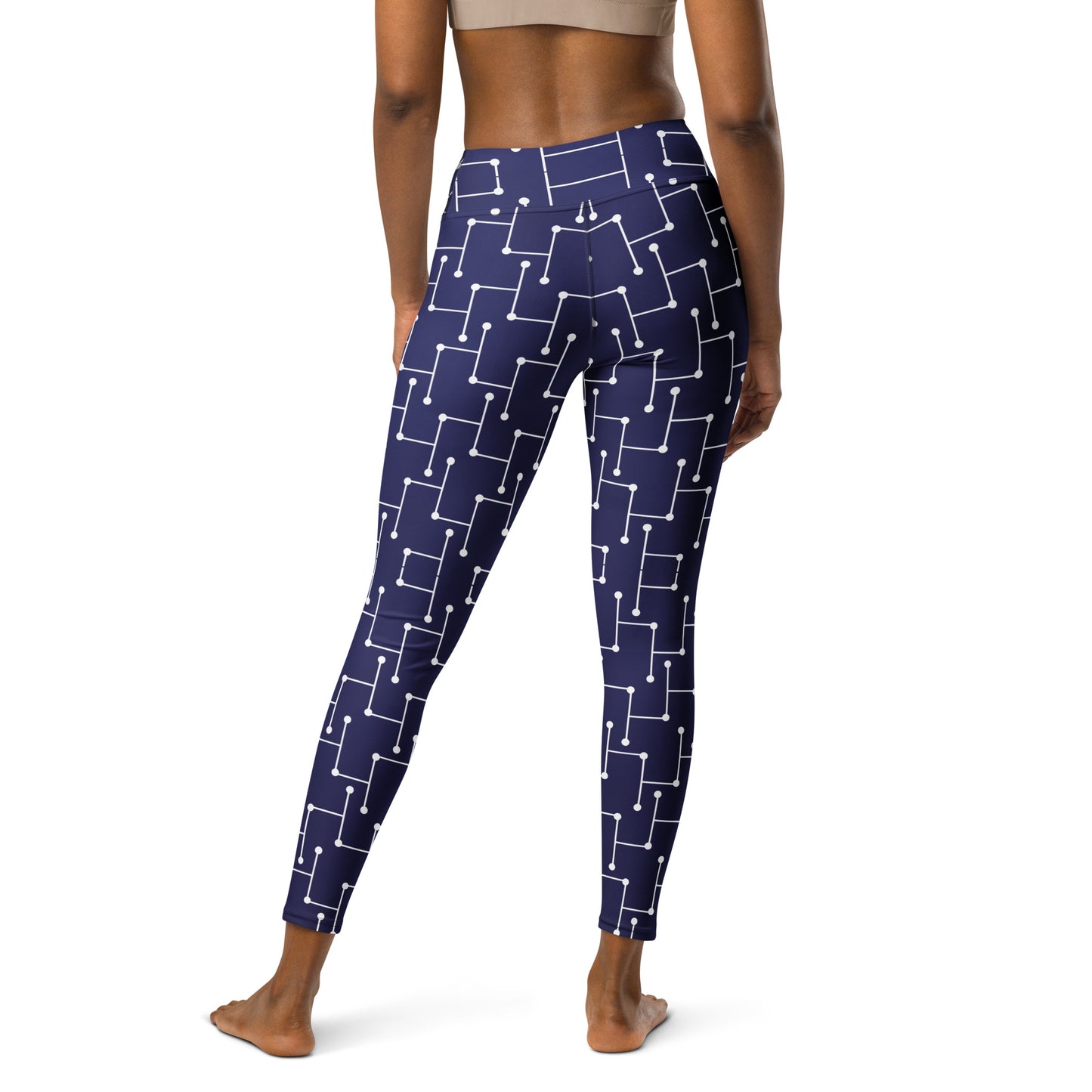 Digital Lines Yoga Leggings