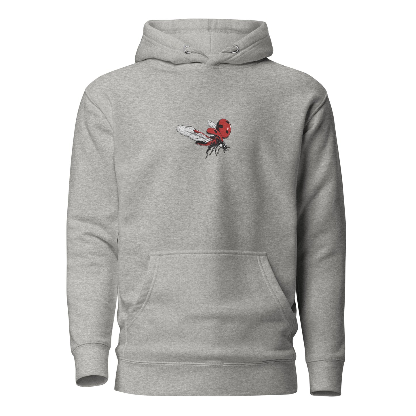 Good Fortune Ladybug Embroidered Hoodie