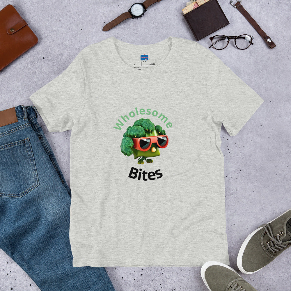 Wholesome Bites Broccoli Unisex t-shirt