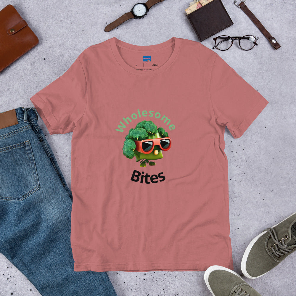 Wholesome Bites Broccoli Unisex t-shirt