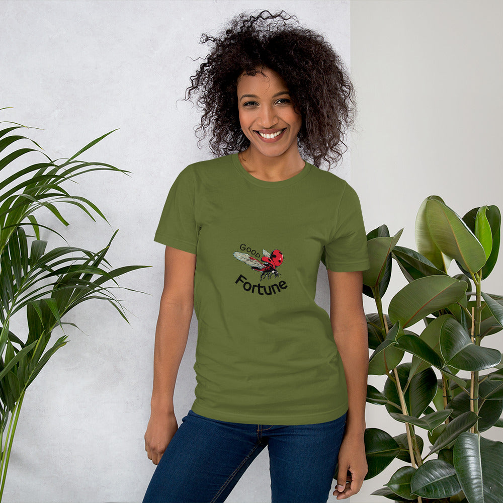 Good Fortune Ladybug Unisex t-shirt